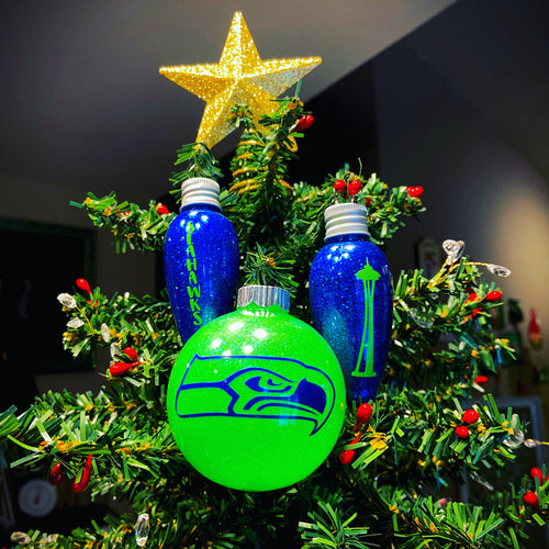 Seahawk ornament set